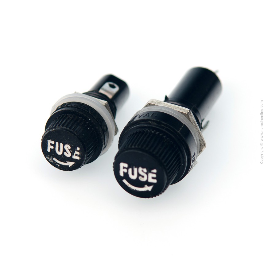 Fuse Holder กระบอกฟิวส์ 5x20 mm ยี่ห้อHaiqi 10 A 250 V