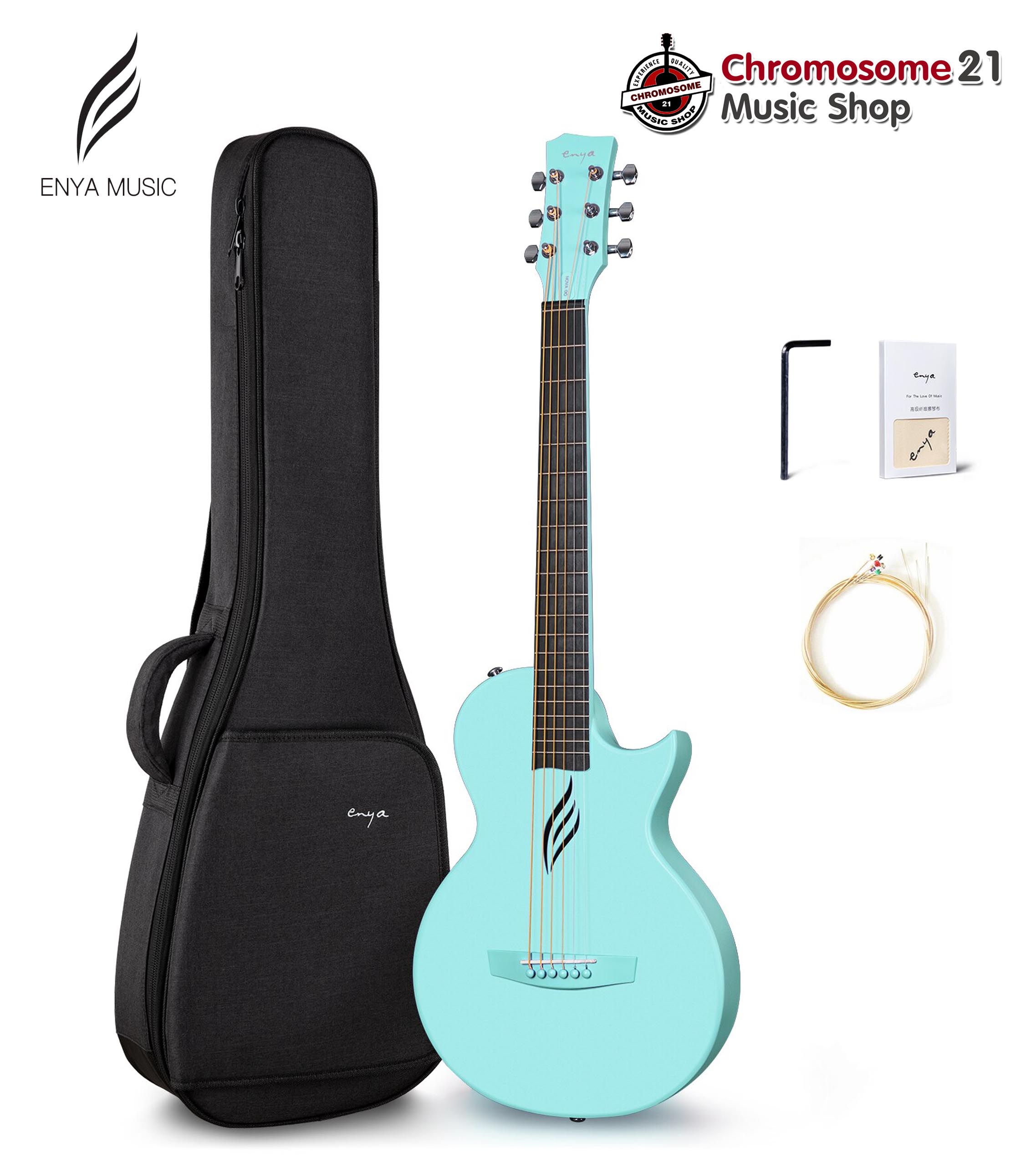 กีตาร์โปร่งไฟฟ้า Enya Nova Go AI SP1 (สี Blue)