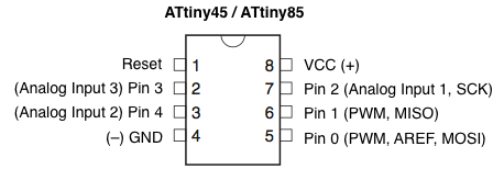 ATTINY 85 Arduino พลังจิ๋ว Attiny85