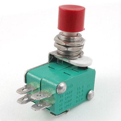 Push Button Actuator 2NO 2NC Double Connect Micro Switch