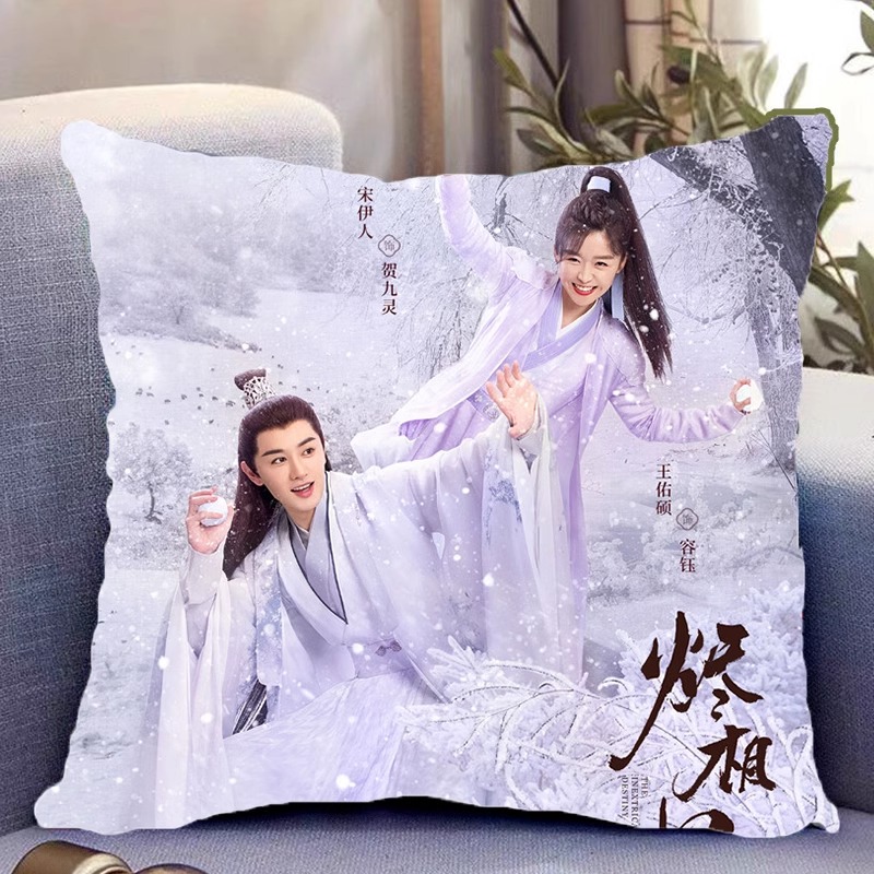 Pre - หมอนลายวาสนารักมิอาจเร้น The Inextricable Destiny 35 cm #ซีรี่ย์จีน