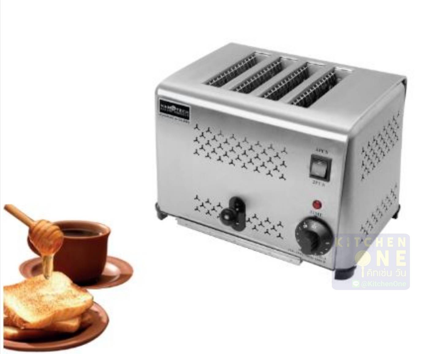 เครื่องปิ้งขนมปัง 4 ช่อง ET-DS4 (NANOTECH นาโนเทค)