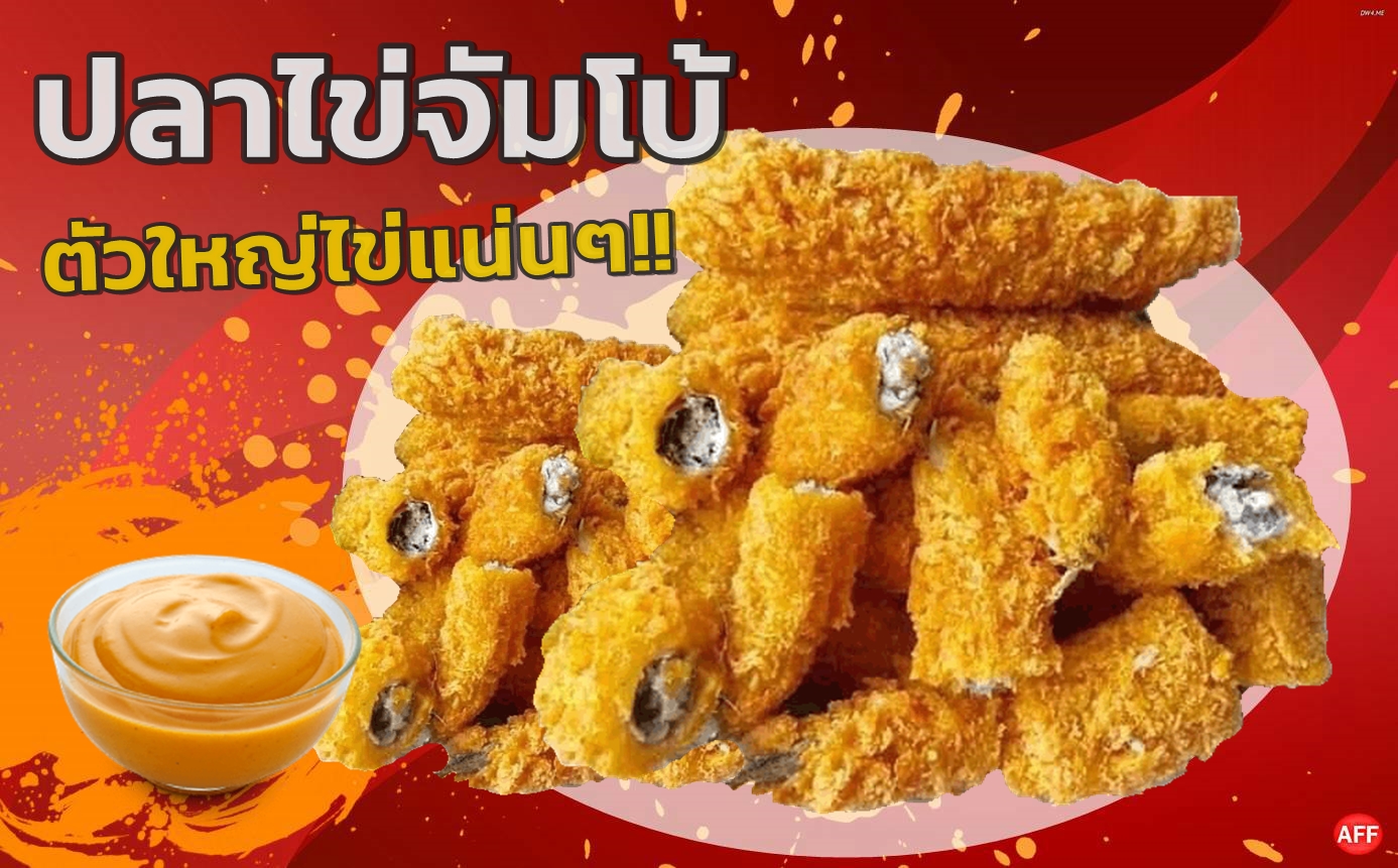 ปลาไข่จัมโบ้แพ๊ค12ตัว