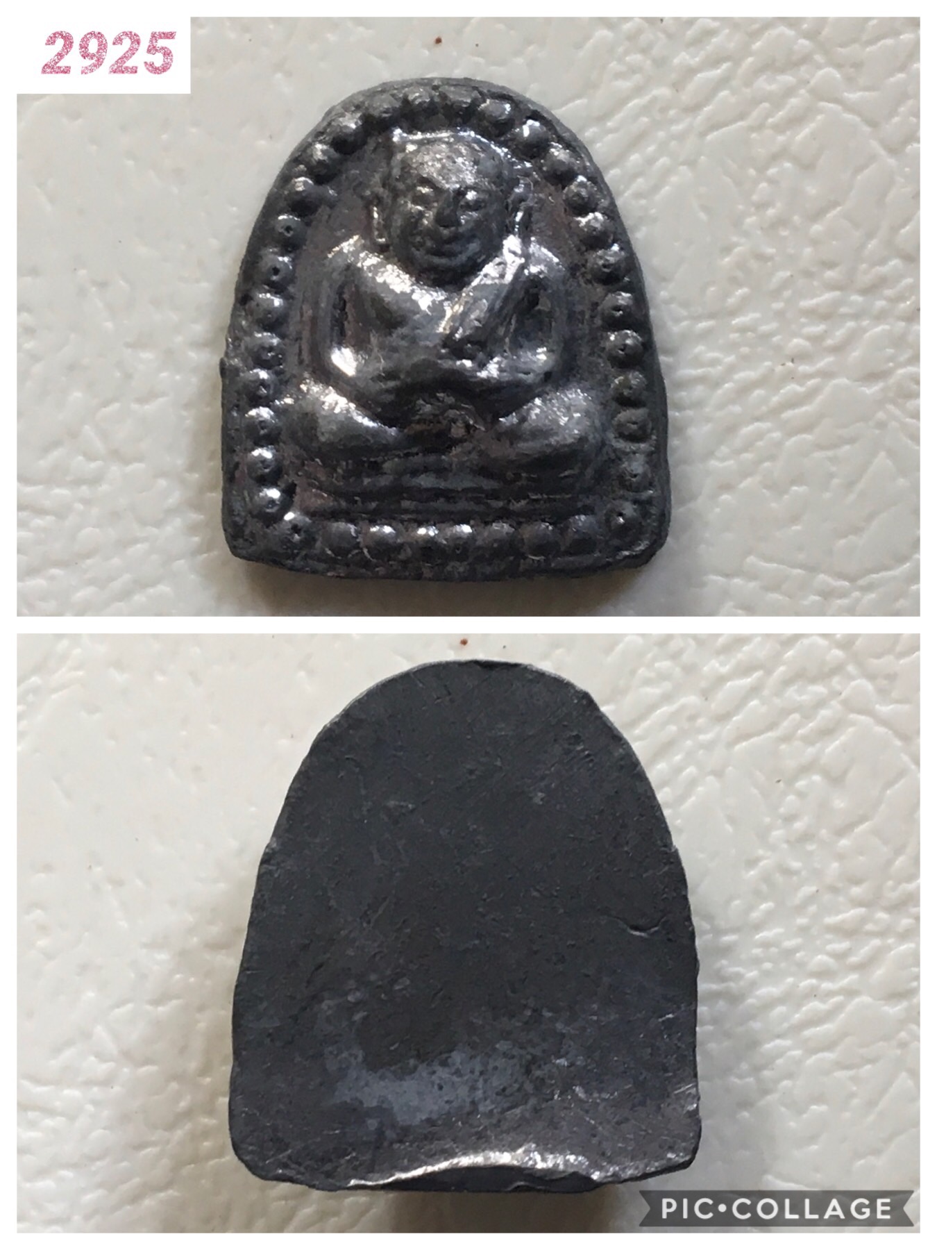 พระสังกัจจายน์ เนื้อชินตะกั่ว หลวงพ่อกวย วัดโฆสิตาราม