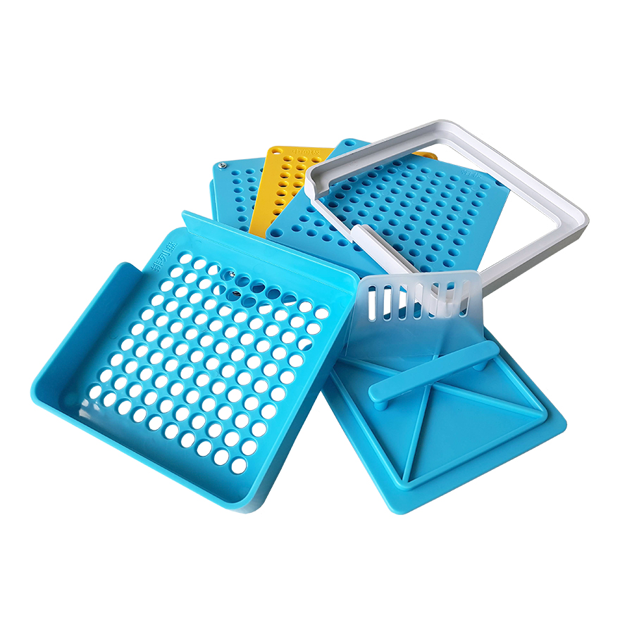 เครื่องบรรจุแคปซูลยา เบอร์ 00 (ครั้งละ 100 แคปซูล) มีขอบกันผงยา