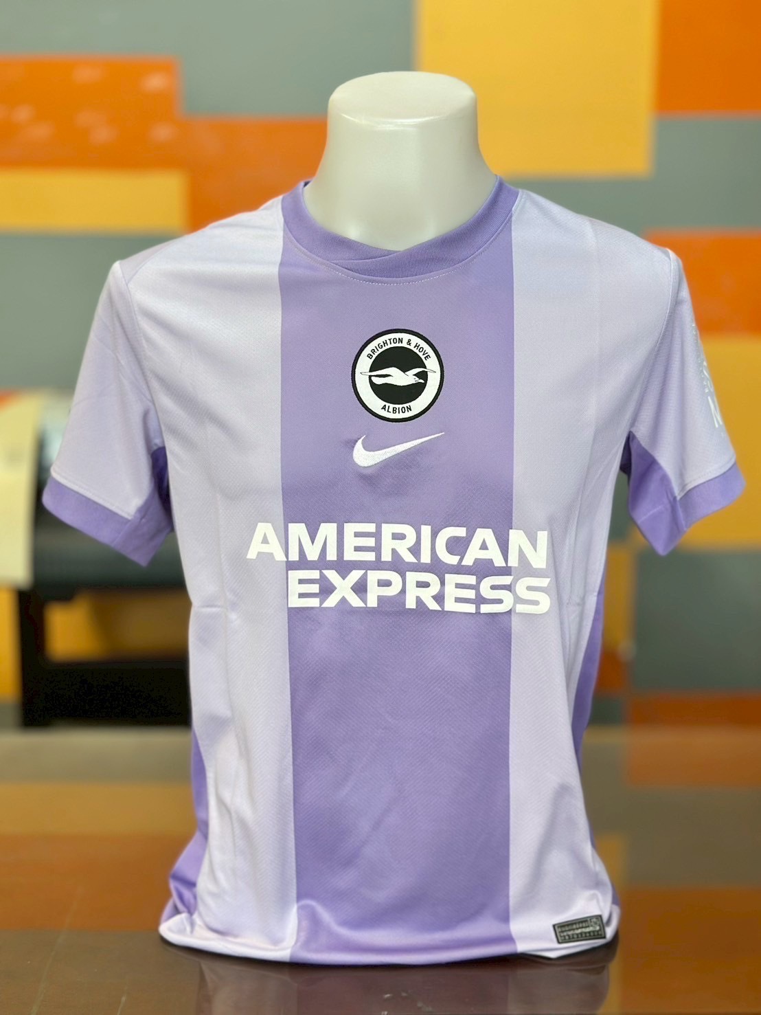 มาใหม่เสื้อฟุตบอล ไบรตัน เหย้า / เยือน สีน้ำเงินขาว/ สีม่วง เกรดแฟนบอล 2025