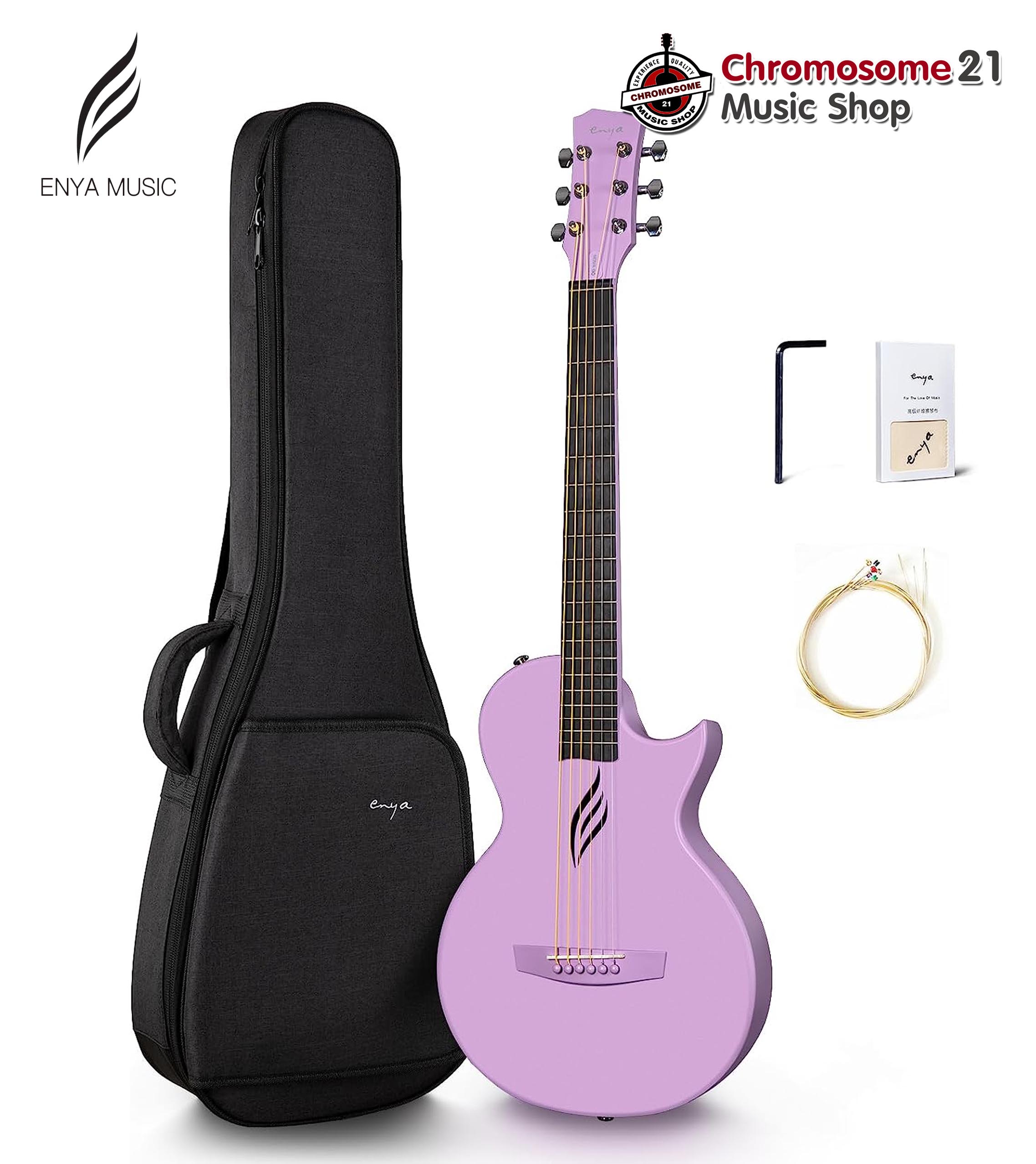 กีตาร์โปร่งไฟฟ้า Enya Nova Go AI SP1 (Purple)