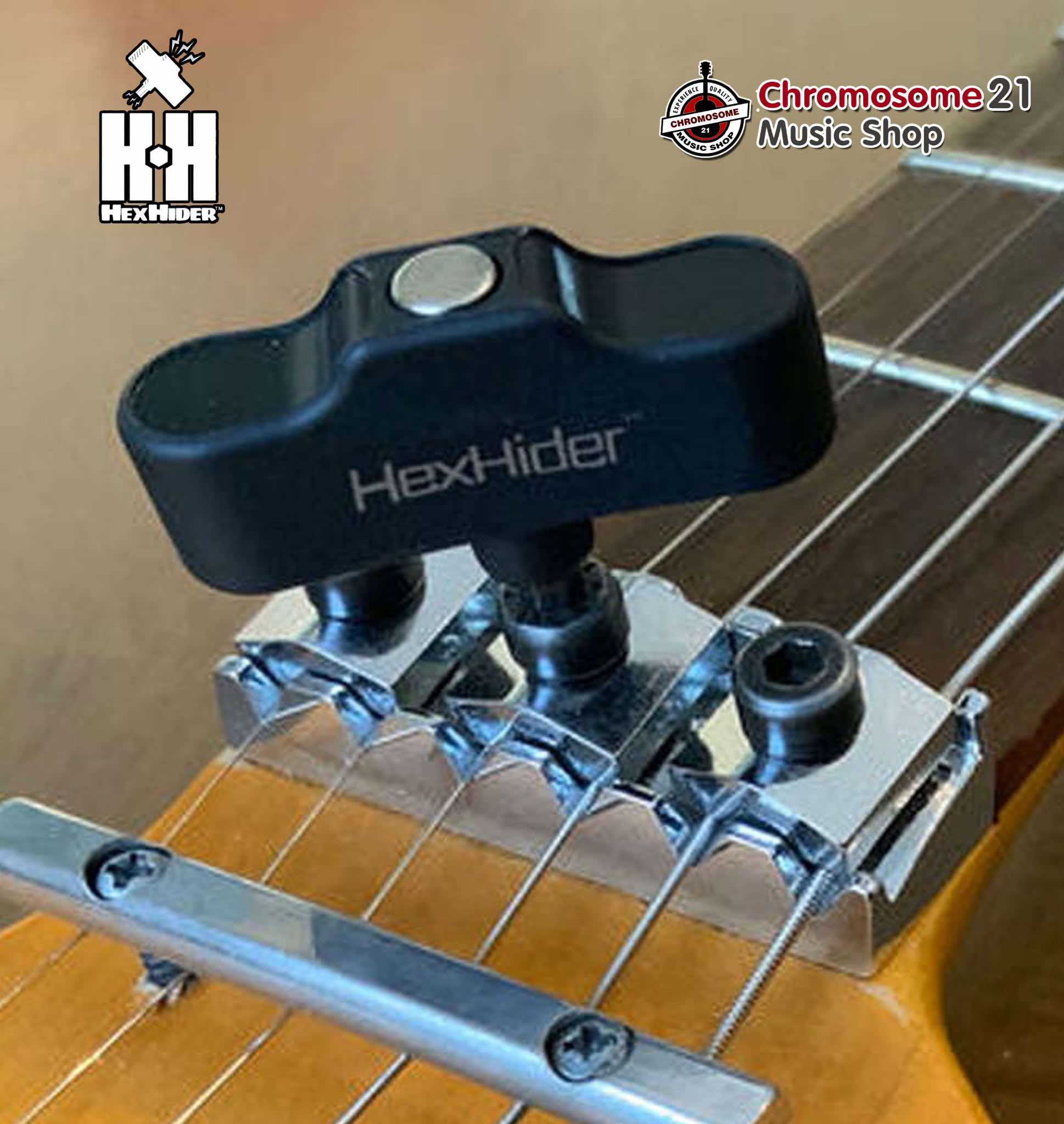 ประแจกีตาร์ HexHider HH3B1P Single Unit Magnetic 3mm