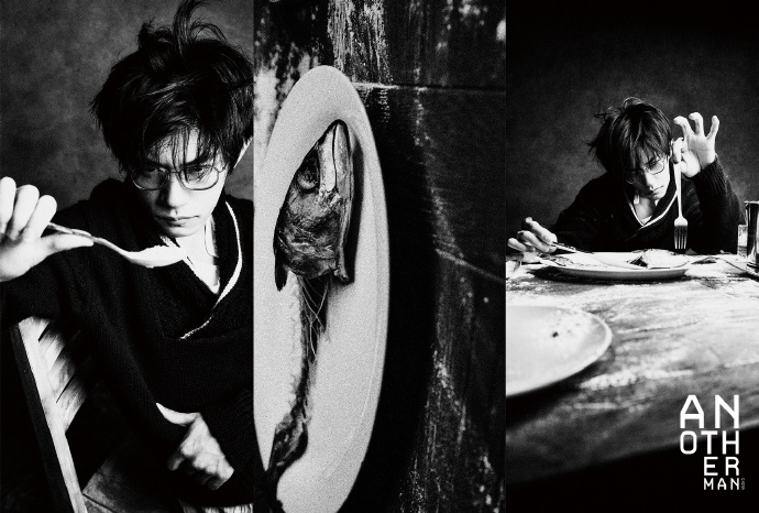 Pre - นิตยสาร Another Man อี้หยางเซียนซี YiYangQianXi แจ็กสันหยี/JacksonYee 2024+การ์ด+โปสเตอร์