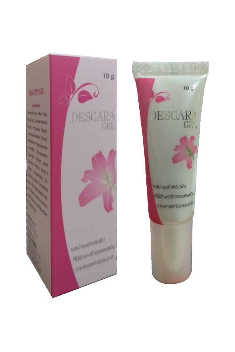 DESCARA GEL เจลบำรุงผิว ที่มีปัญหาริ้วรอยแผลเป็น จากสารสกัดธรรมชาติ