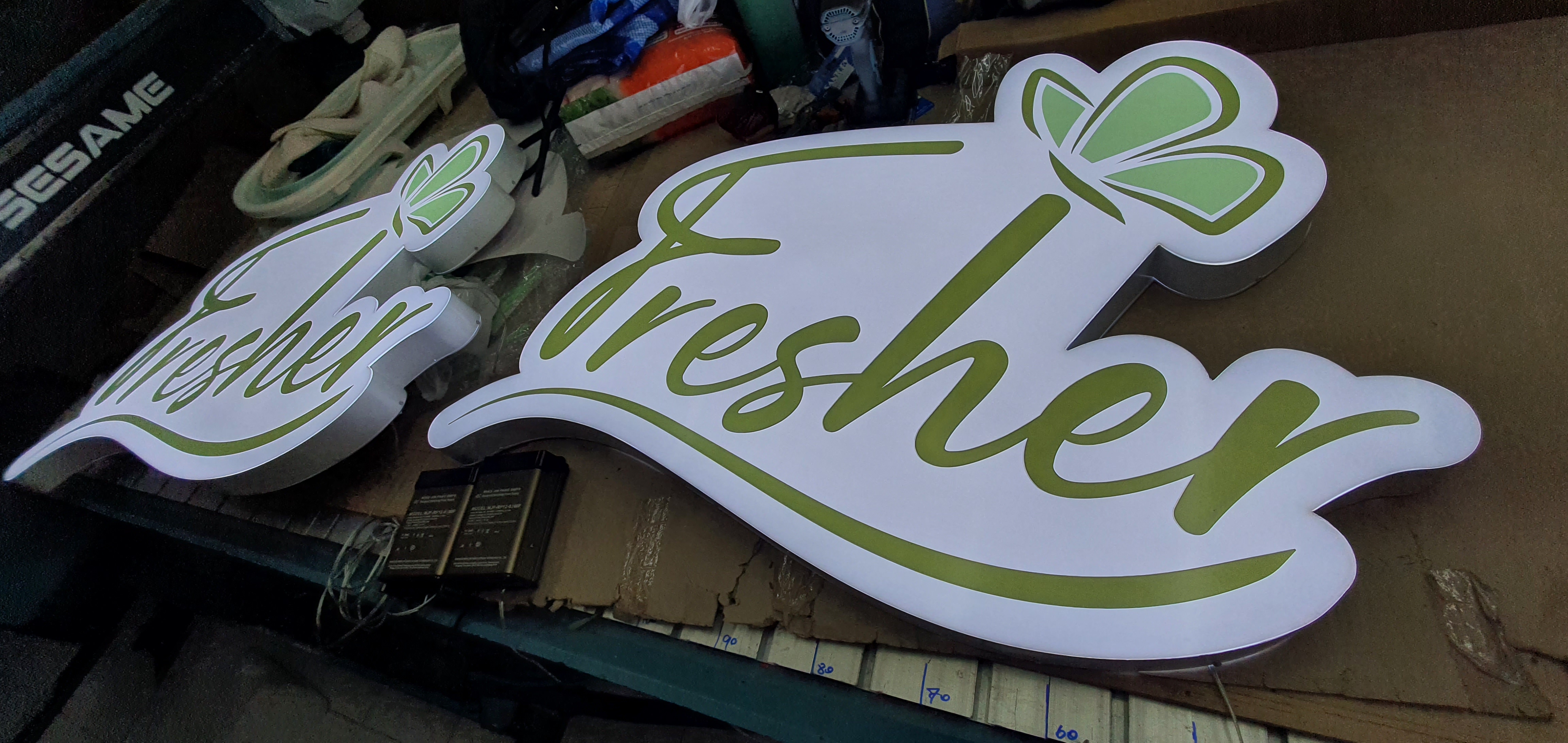 ป้ายLedอักษรโลหะFresher