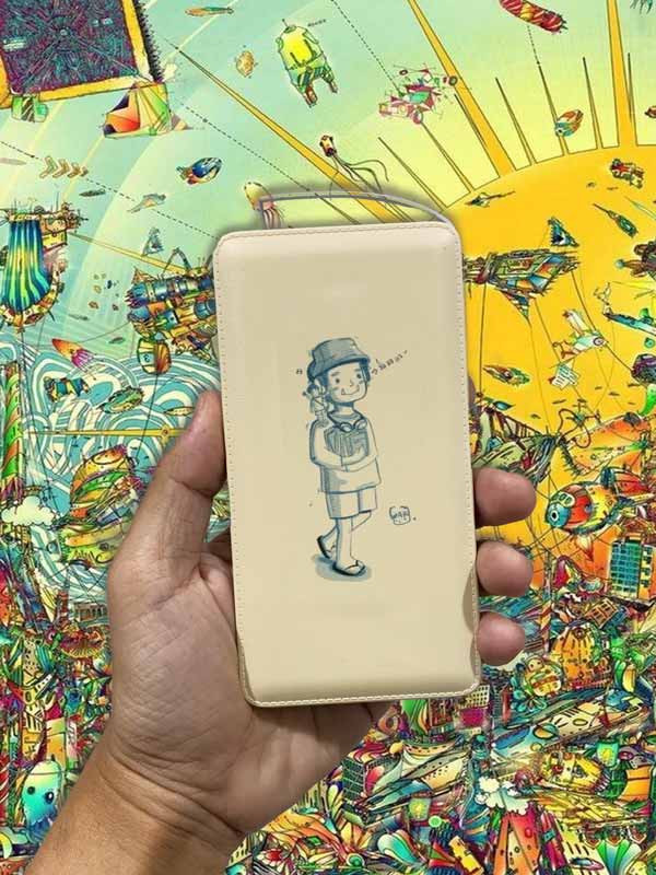 Power Bank แบตสำรอง รูปคู่ ของขวัญวันเกิด วันครบรอบ วันจบการศึกษา 2 ด้าน