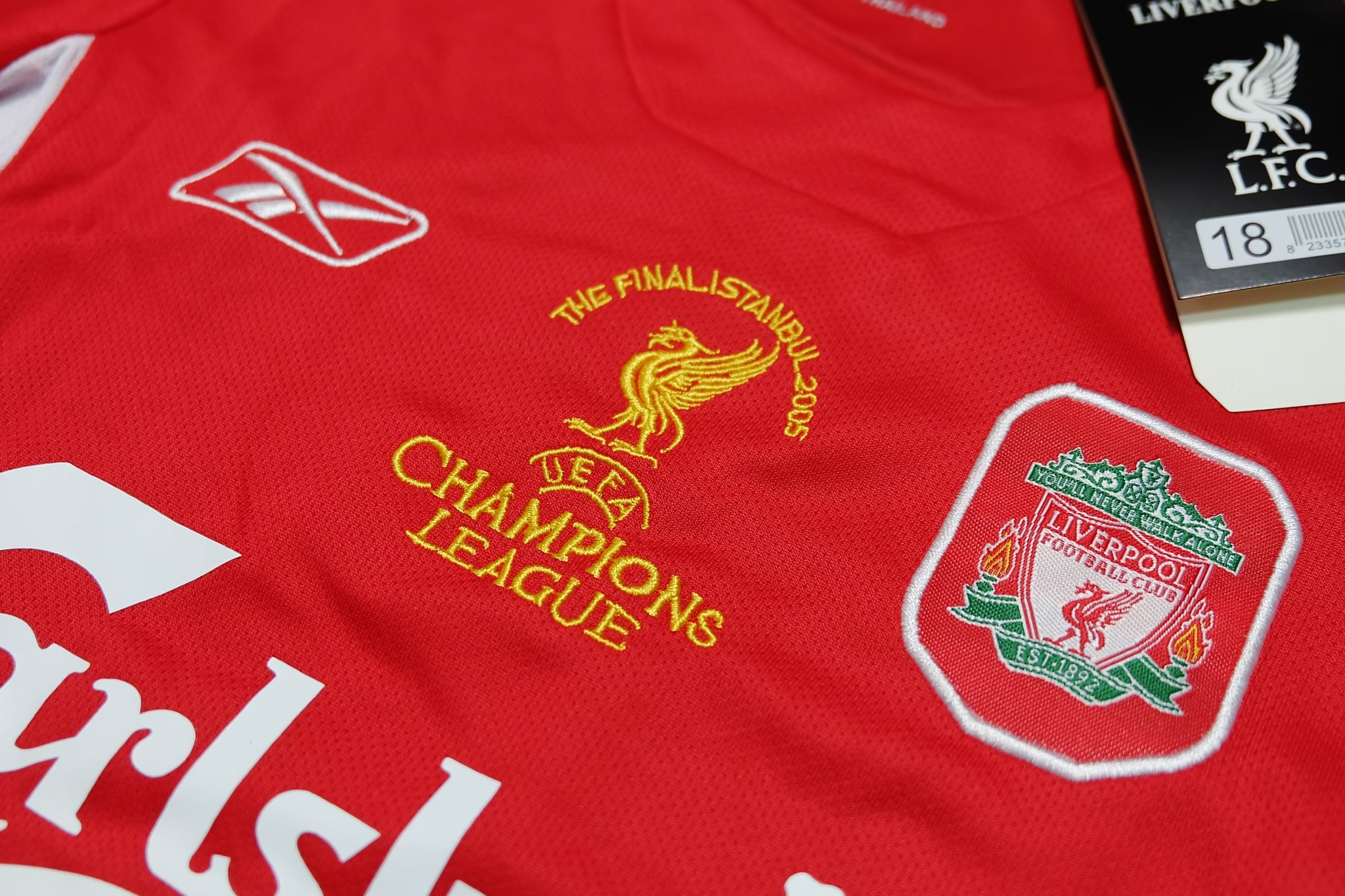 Retro ชุดฟุตบอลเด็กย้อนยุค - ทีมลิเวอร์พูล เหย้า เกรดแฟนบอล