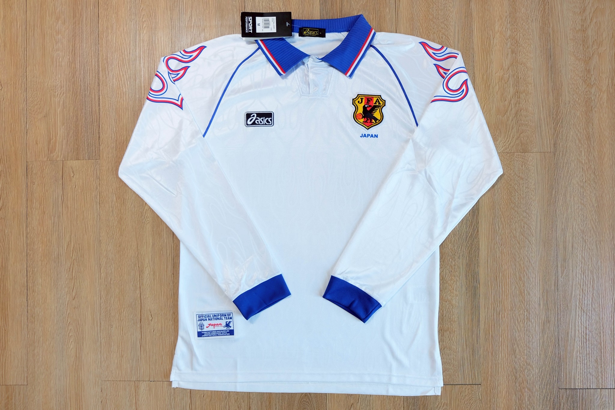Retro เสื้อฟุตบอลญี่ปุ่น แขนขาว เกรดแฟนบอล 1998