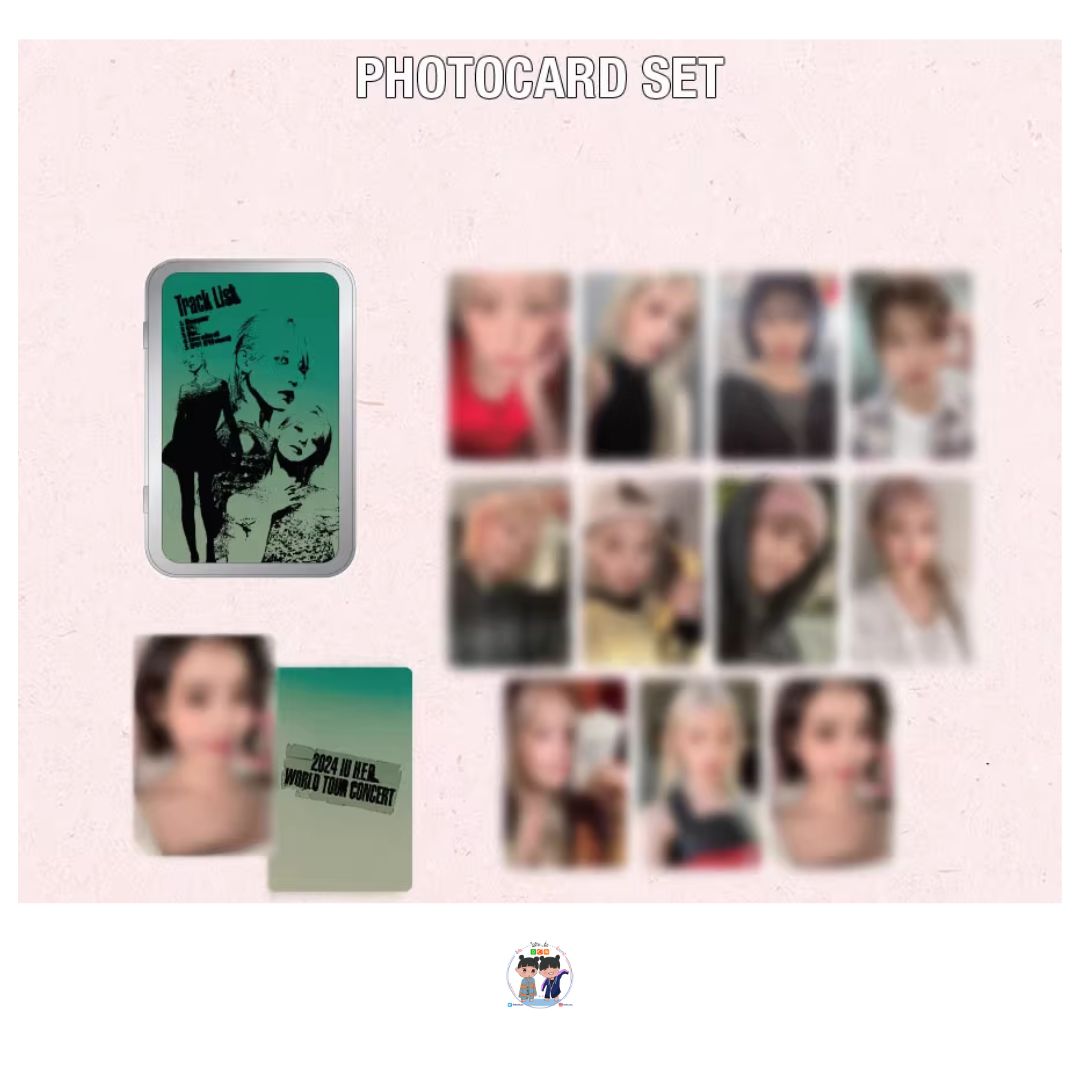 Pre - photo card set ไอยู IU 2024 H.E.R. WORLD TOUR CONCERT Official