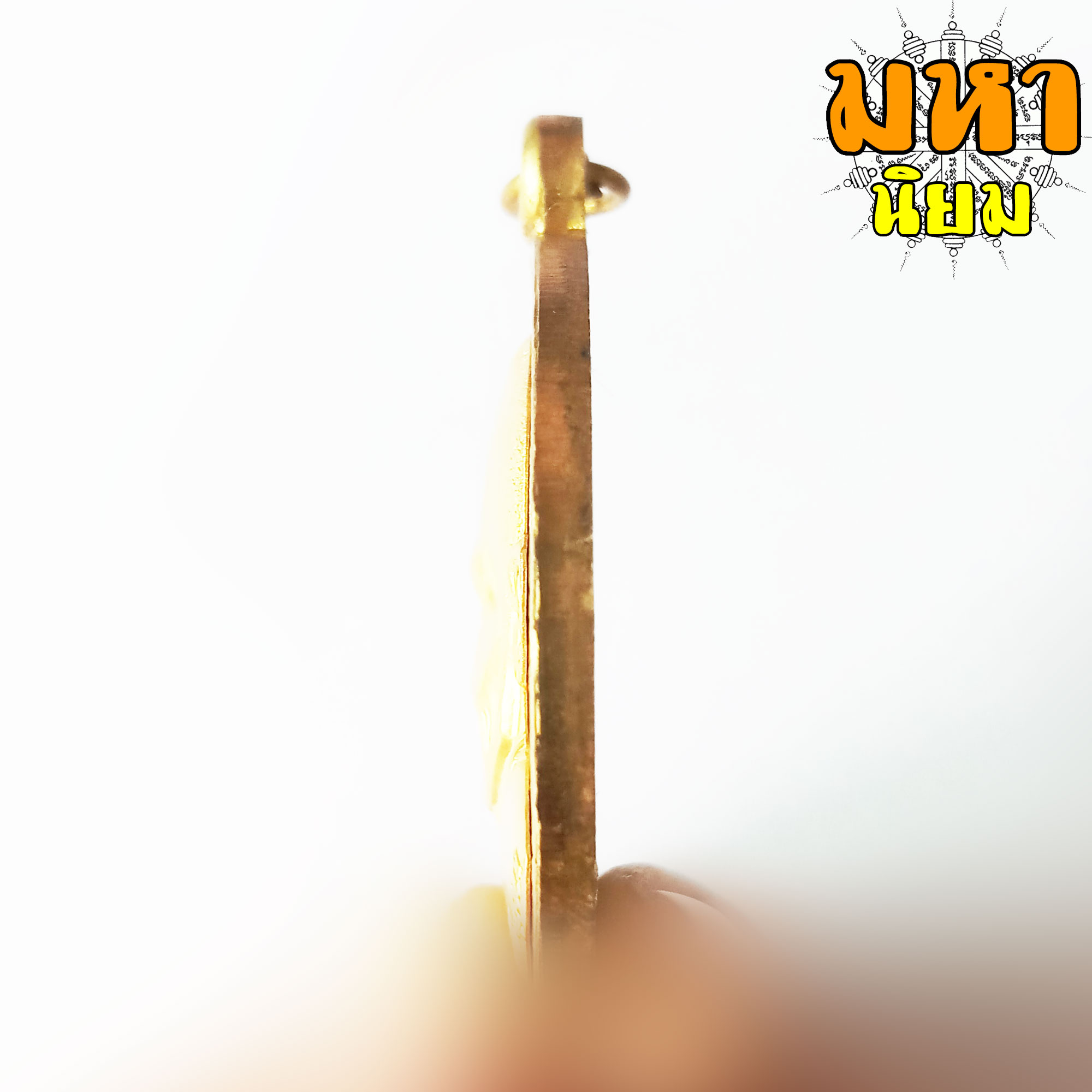 เหรียญประทานพร จิ๊กโก๋ใหญ่ หน้ากากทอง หลวงพ่อรวย ปาสาทิโก วัดตะโก จ.อยุธยา พร้อมกล่องอย่างดี