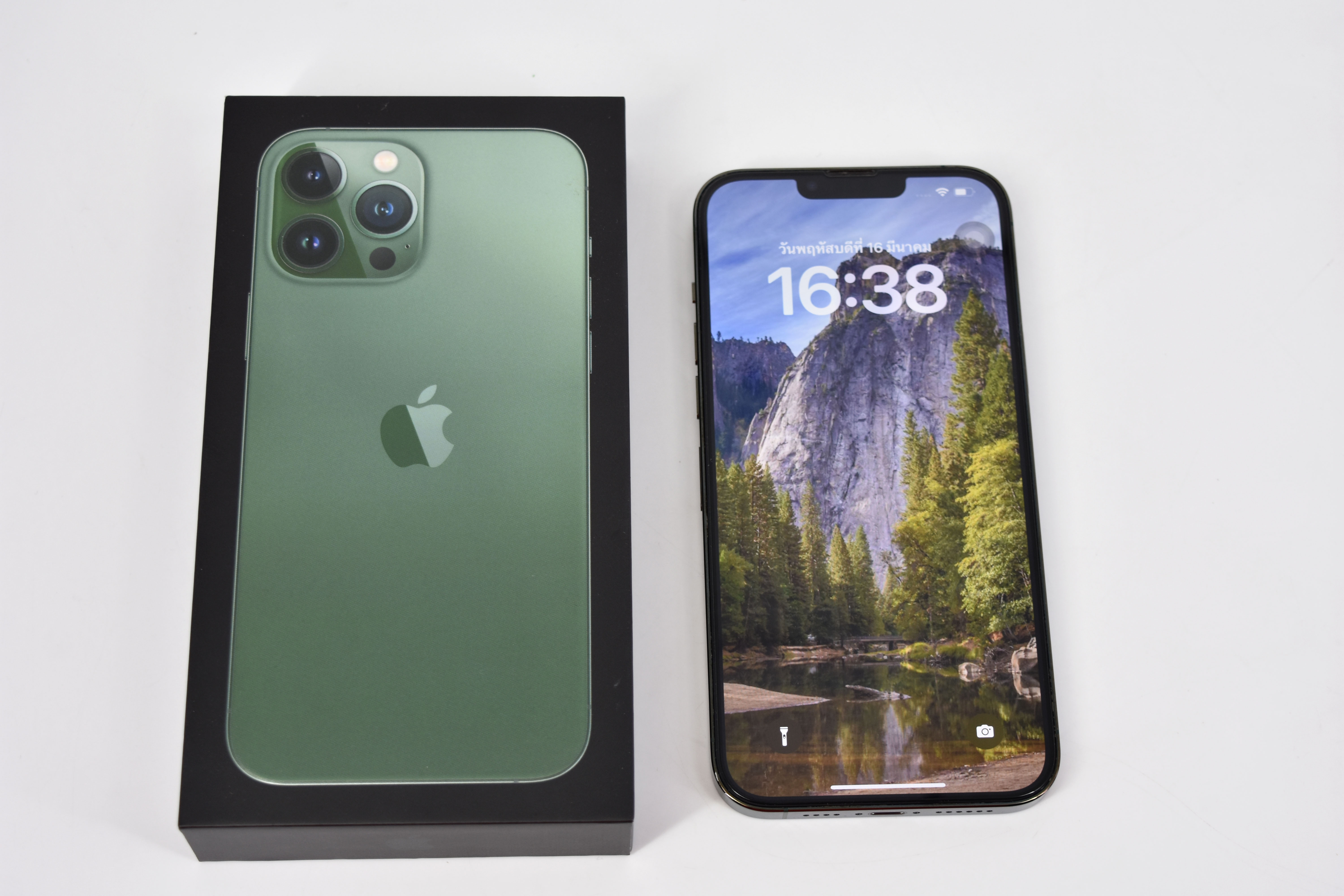 IPhone 13 ProMax 256GB สี Alpine green