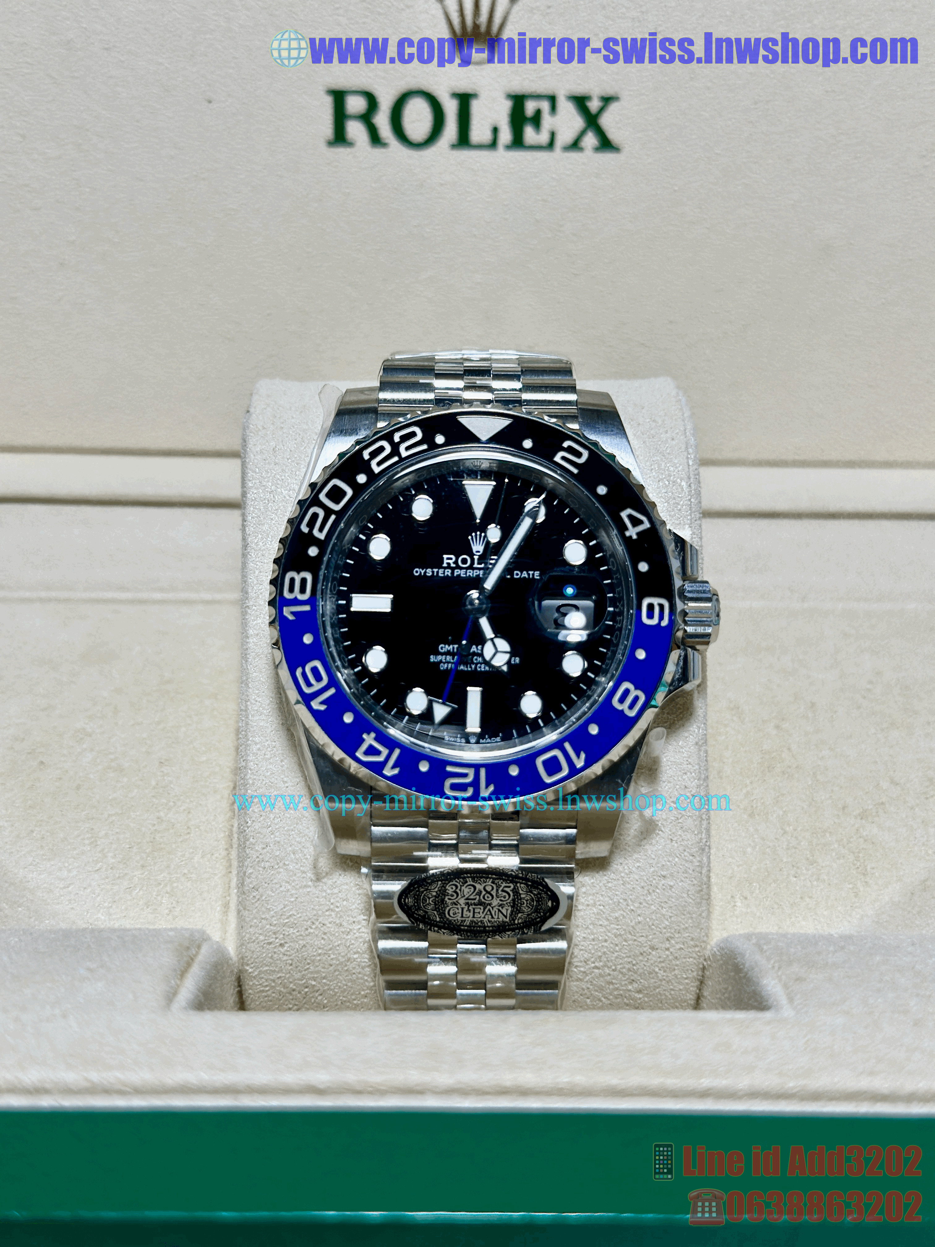 Rolex Batman 126710BLNR (Swiss.Clean.V3)
