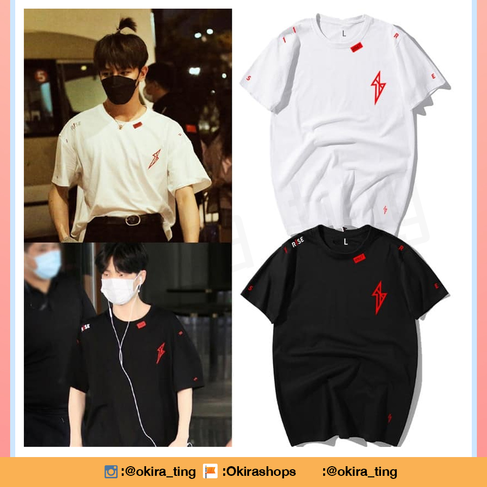 Pre - เสื้อลาย R1SE แขนสั้น (ไม่ใช่อฟช.)