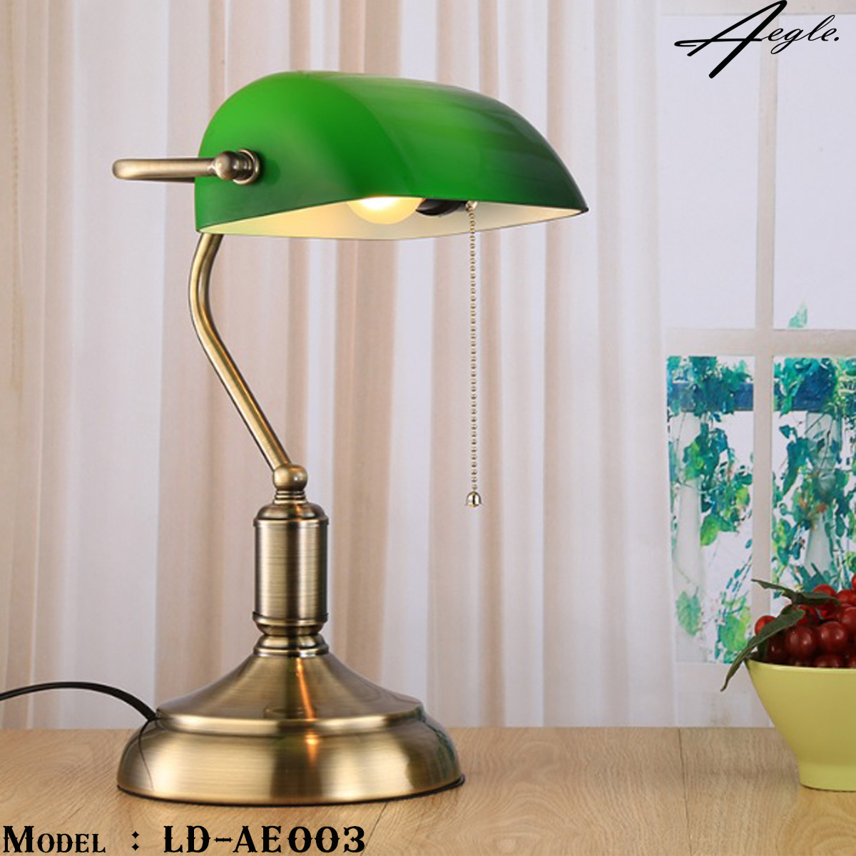 โคมไฟตั้งโต๊ะรุ่น วินเทจโบราณ