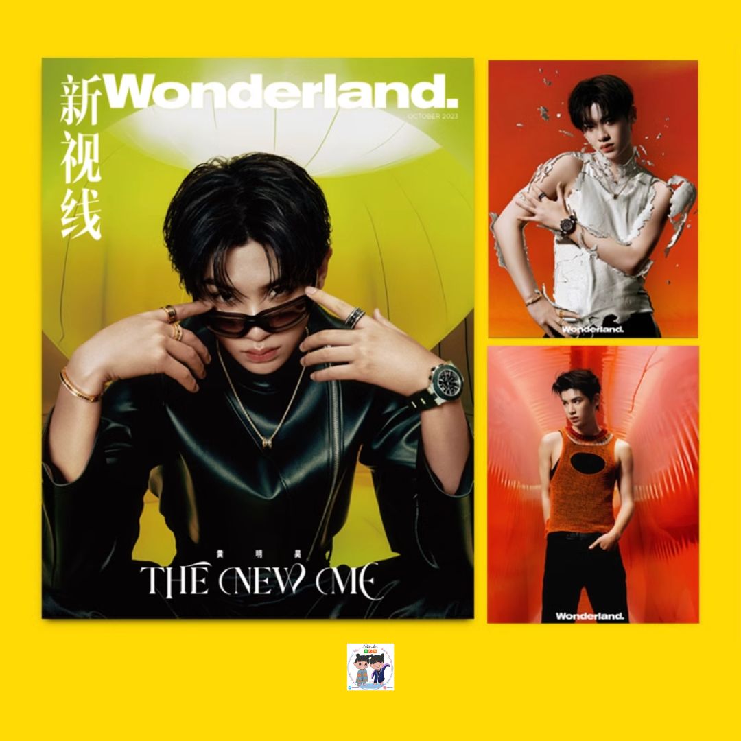 Pre - นิตยสาร Wonderland. Justin หวงหมิงฮ่าว HuangMingHao2023