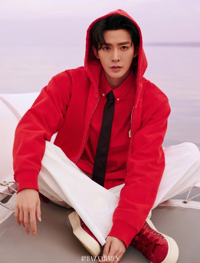 Pre - นิตยสาร Bazaar Men เติ้งเหวย DengWei 2024 เดือน 1