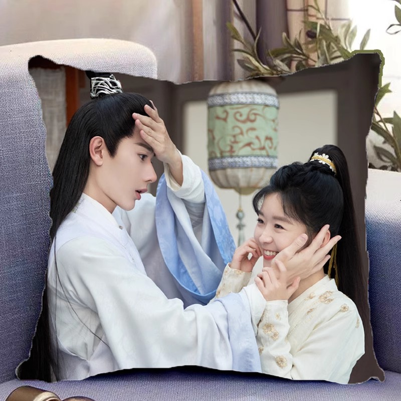 Pre - หมอนลายวาสนารักมิอาจเร้น The Inextricable Destiny 35 cm #ซีรี่ย์จีน