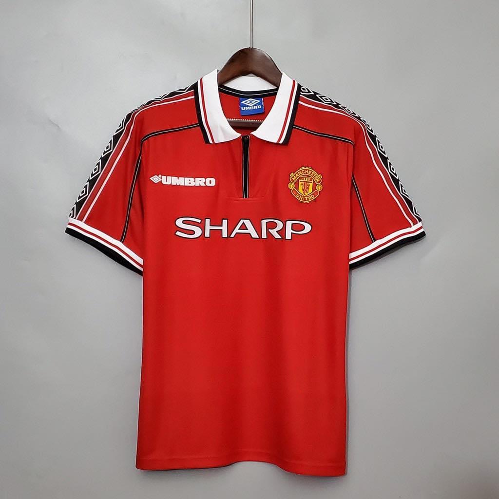 Retro เสื้อฟุตบอลย้อนยุค เกรด Retro ผีเเดง 1989 - 90
