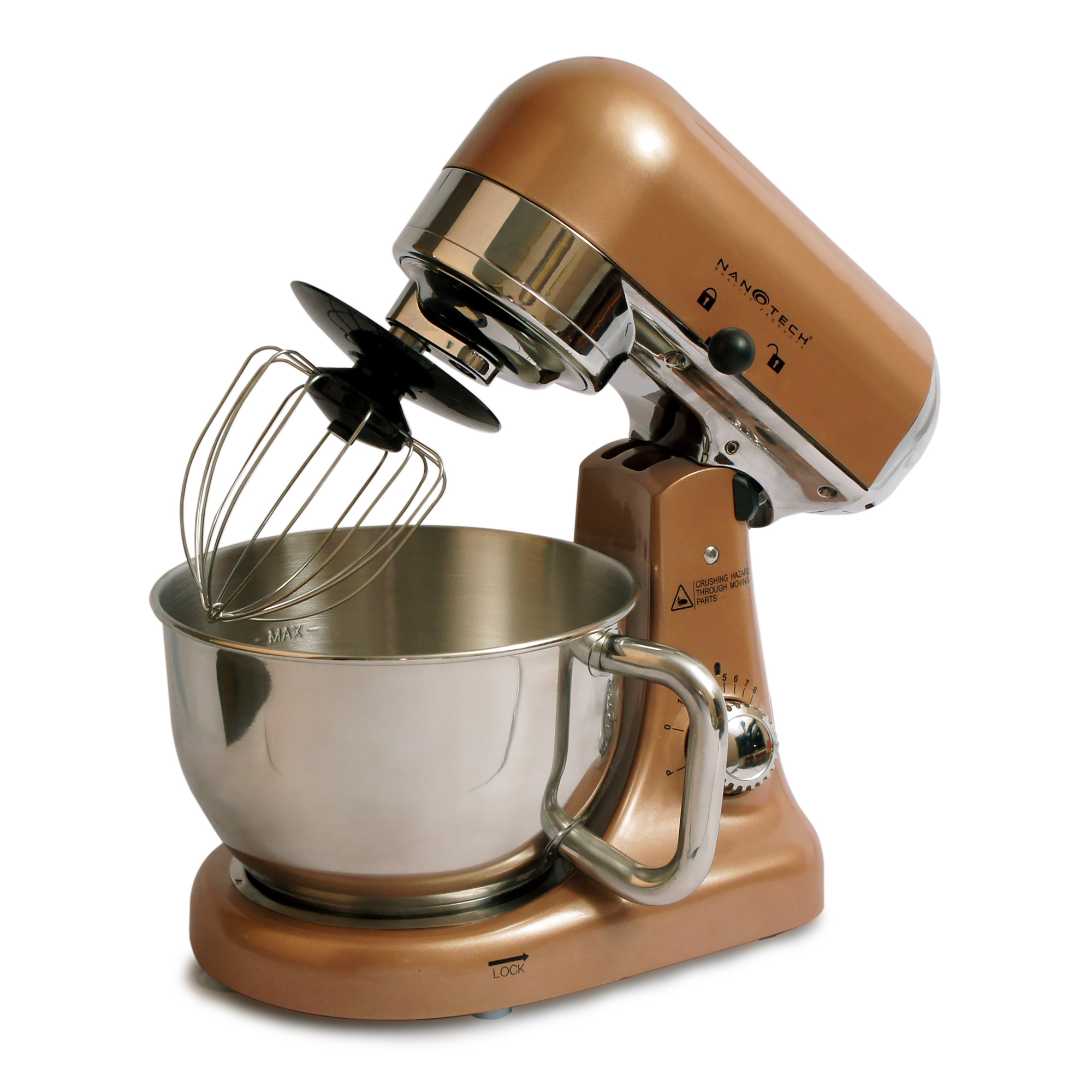 NANOTECH เครื่องผสมแป้ง ตีครีม ตีไข่ 5 ลิตร รุ่น NT-3050 (พร้อมหัวตี 3 แบบ)