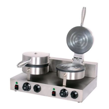 เตาทองม้วนไฟฟ้า 2 ถาด รุ่น FR-2 ยี่ห้อ FRY KING (เครื่องทำทองม้วนคู่)