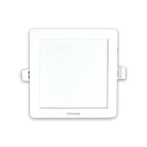 โคมไฟ LED Panel ฝังฝ้า หน้าเหลี่ยม 12W TOSHIBA 3 Step Colour Click