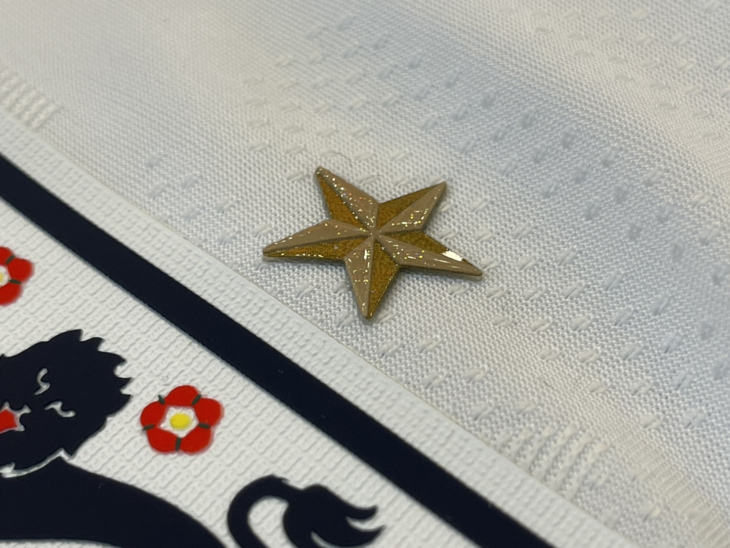 2025-26 เสื้อทีมชาติอังกฤษ สีขาว สำหรับผู้ชาย Player Edition เกรดนักเตะ BECKHAM # 7 Size S-2XL