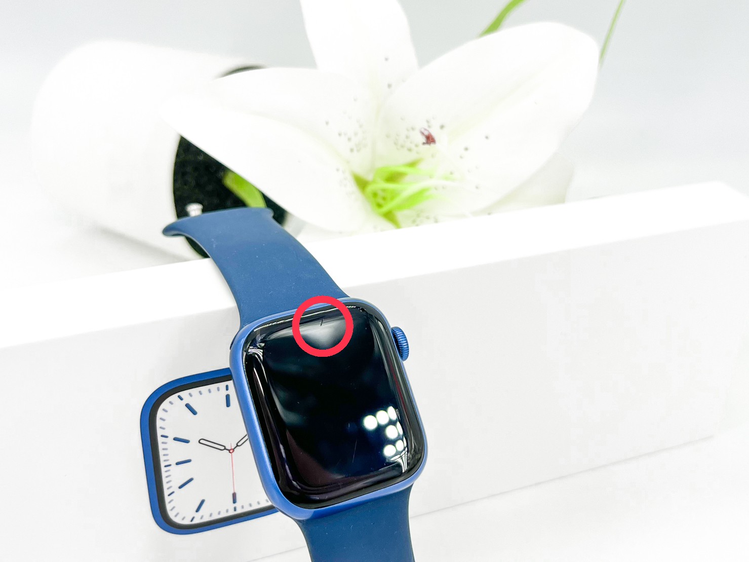 Apple Watch Series 7 (GPS) Alum 41MM Blue