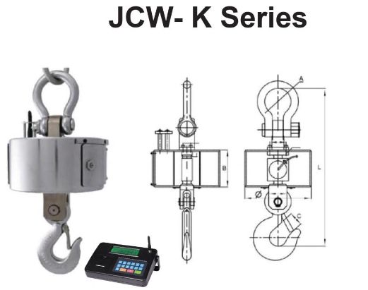 เครื่องชั่งแขวนไร้สาย JCW-K