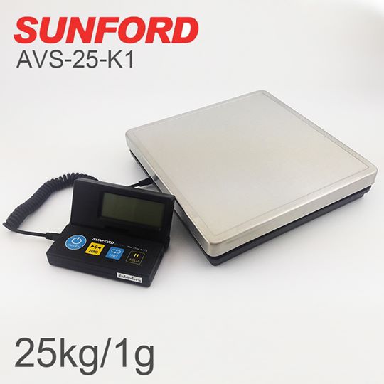 เครื่องชั่งน้ำหนัก เครื่องชั่งดิจิตอลSUNFORD AVS-25-K1 Sunford เครื่องชั่งดิจิตอล