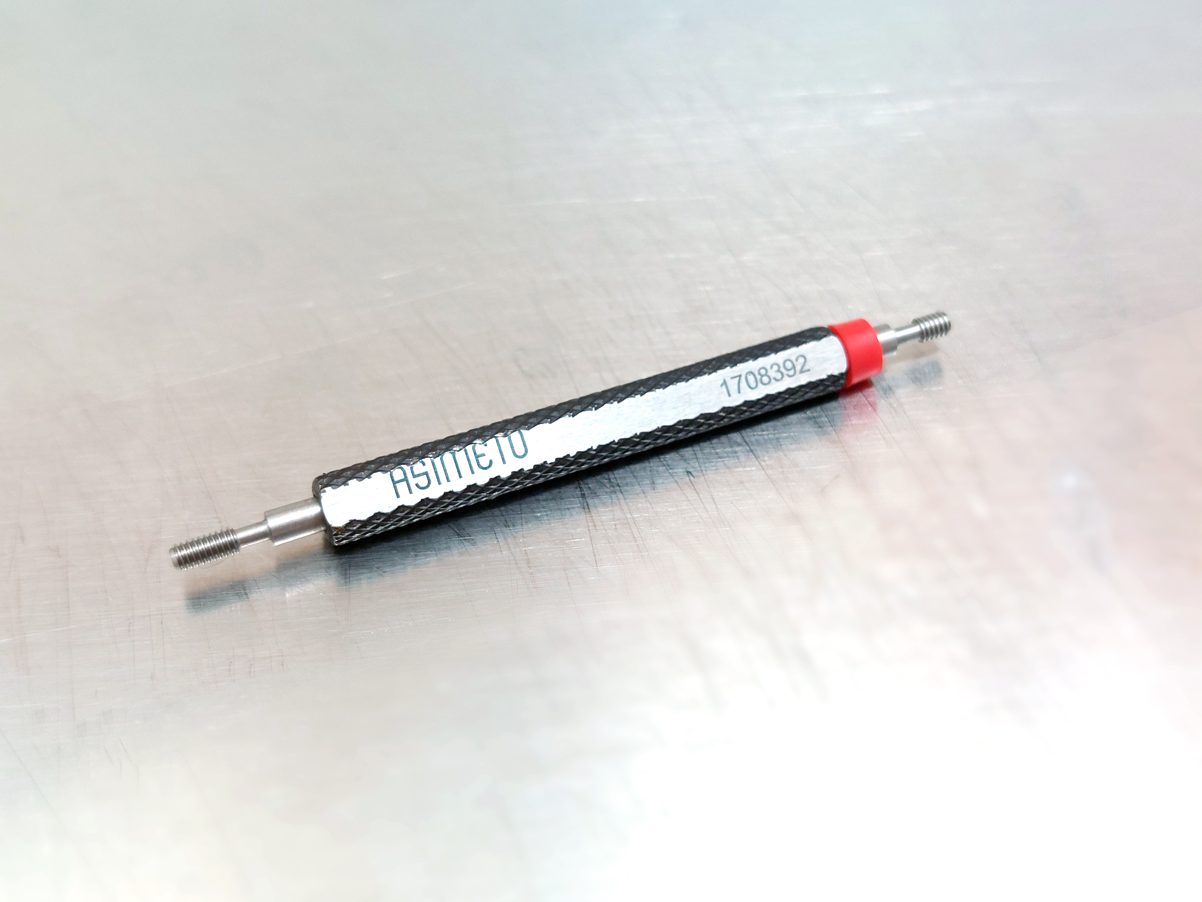 Thread plug gauge M2.6 x 0.45 6H