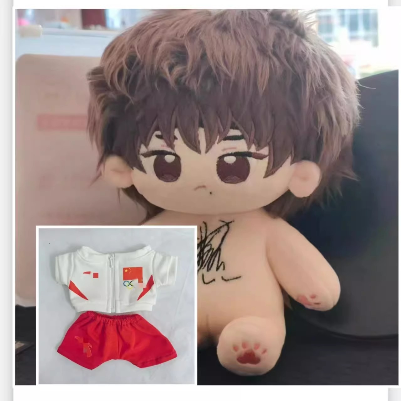 Pre - ตุ๊กตา SunYingsha ซุนหยิงชา WangChuqin 20CM /มีกระดูก