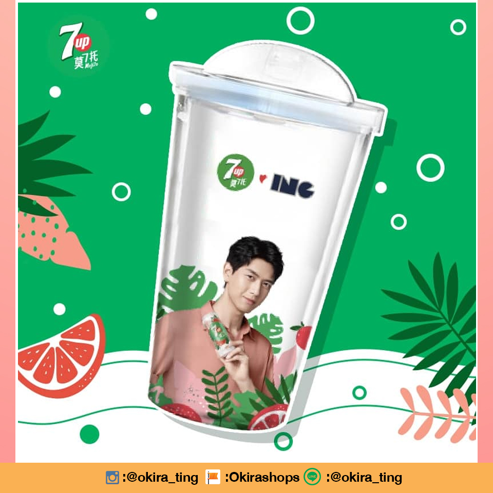 Pre - น้ำอัดลม 7up #หลี่เซี่ยน 330ml * 6 กระป๋อง