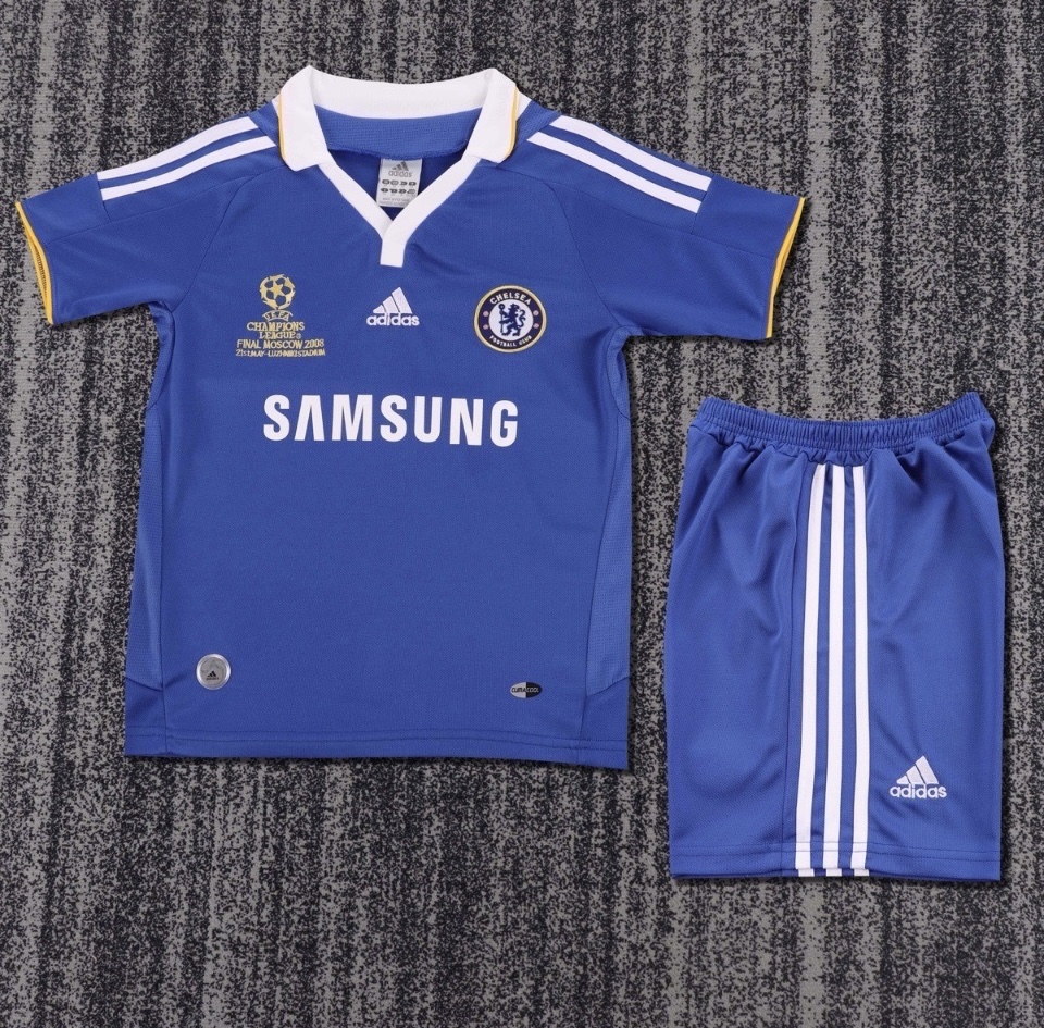 Retro ชุดฟุตบอลเด็กย้อนยุค - ทีมเชลซี เกรดแฟนบอล 2008-09