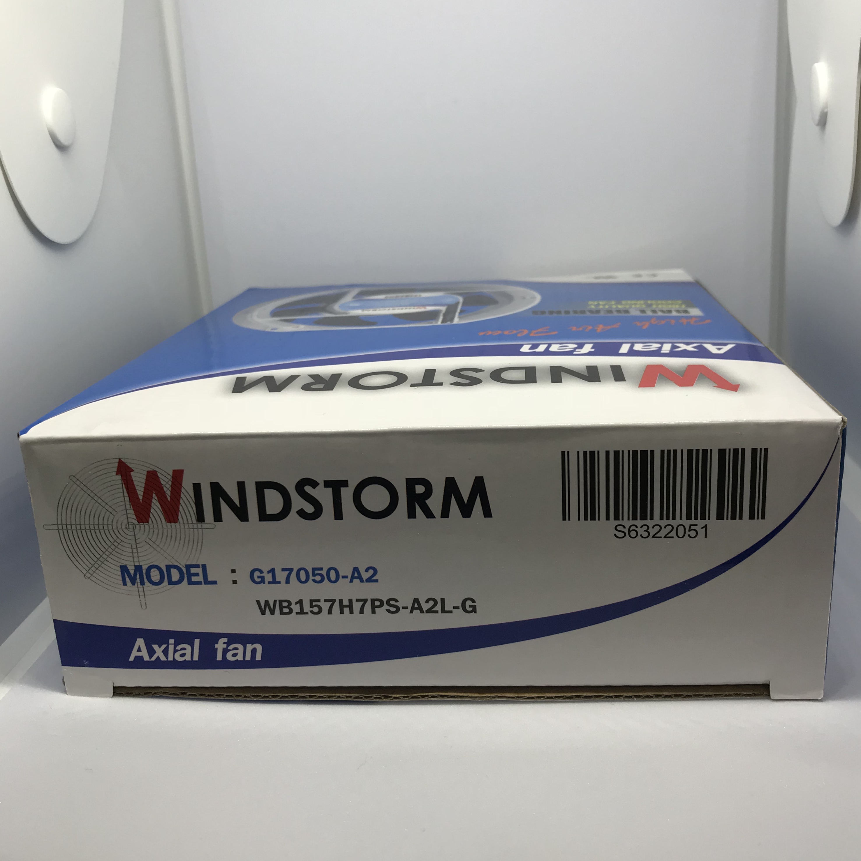 พัดลมระบายอากาศ ขนาด6" หัวตัด WB157-A2LG