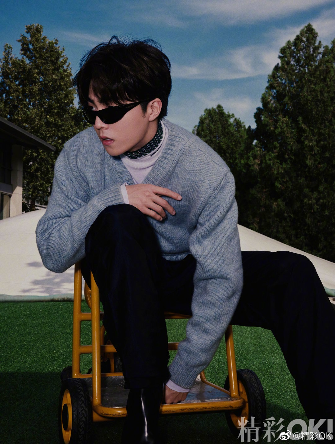 Pre - นิตยสาร Ok เฉินหลี่หนง ChenLinong +โปสเตอร์ + โปสการ์ด