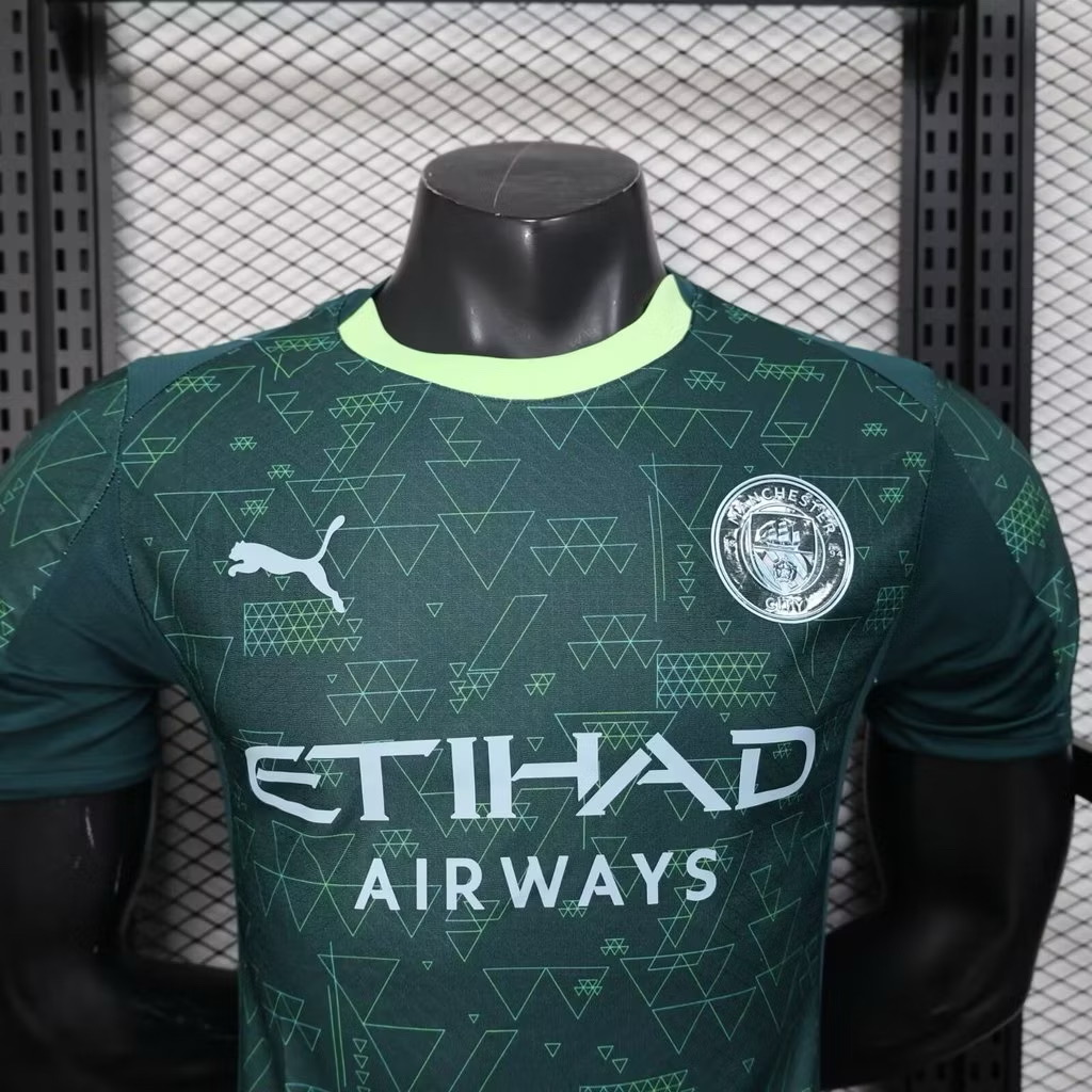 2025-26 เสื้อฟุตบอลเเมนซิ สำหรับผู้ชาย Player Edition เกรดนักเตะ Size S-2XL