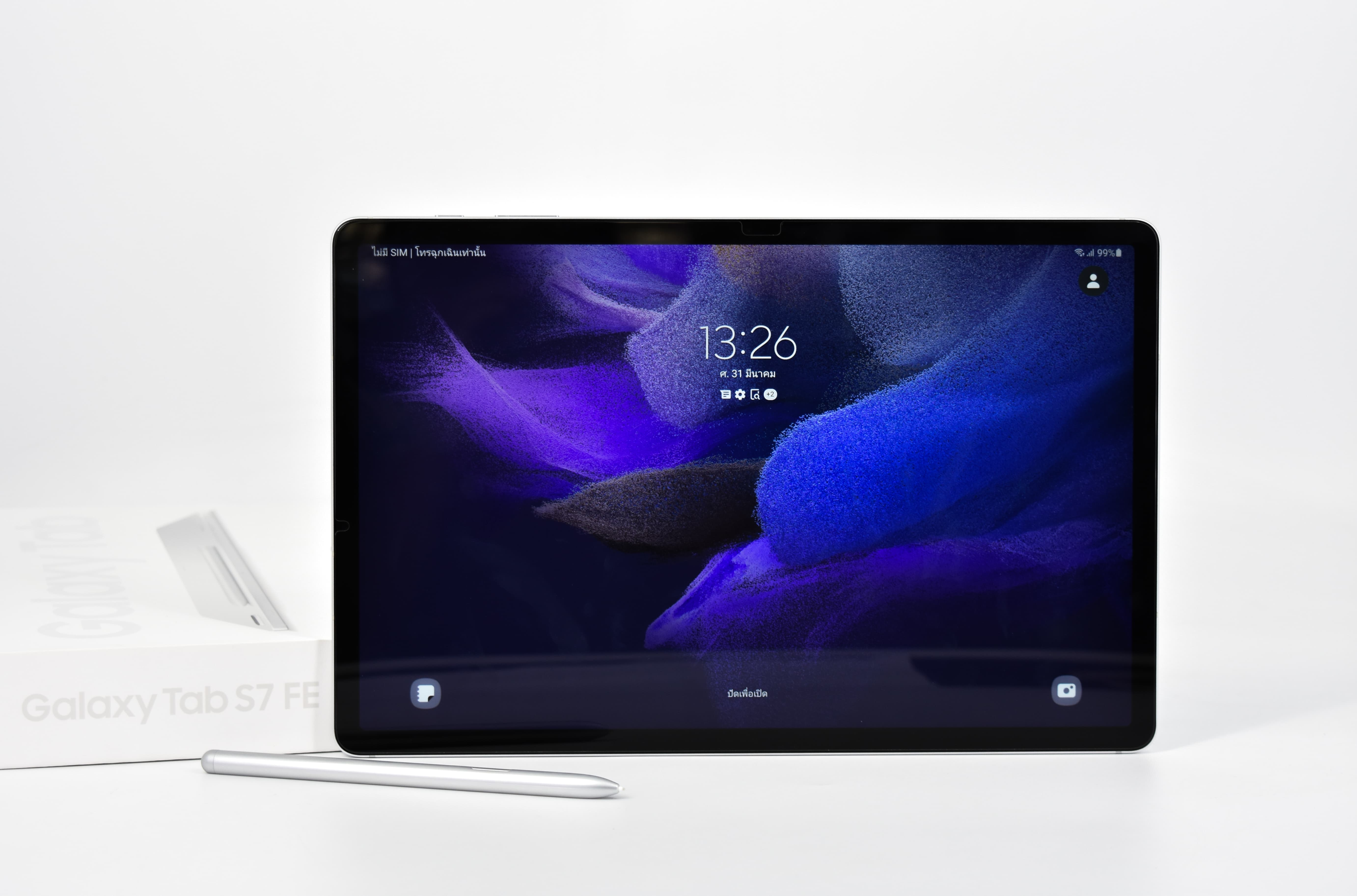 Samsung Galaxy Tab S7 FE LTE 4+64GB สี Mystic Silver