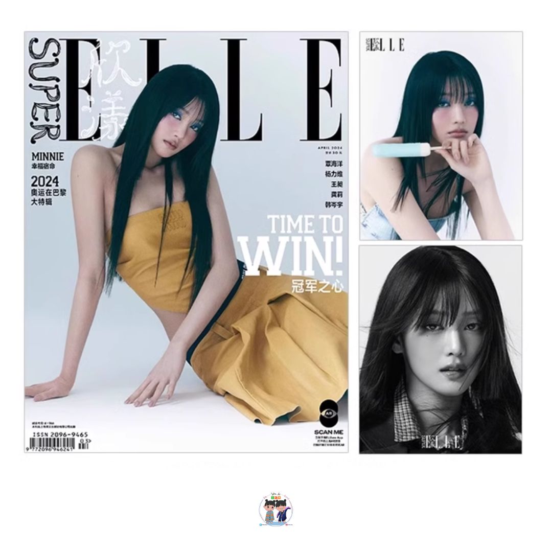 Pre - นิตยสาร SuperELLE มินนี่ MINNIE 민니 GIDLE 2024
