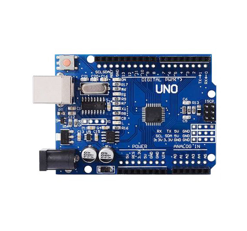 Arduino Uno R3 แบบ SMD เพิ่มพอร์ทขยาย พร้อมสาย USB Arduino Uno