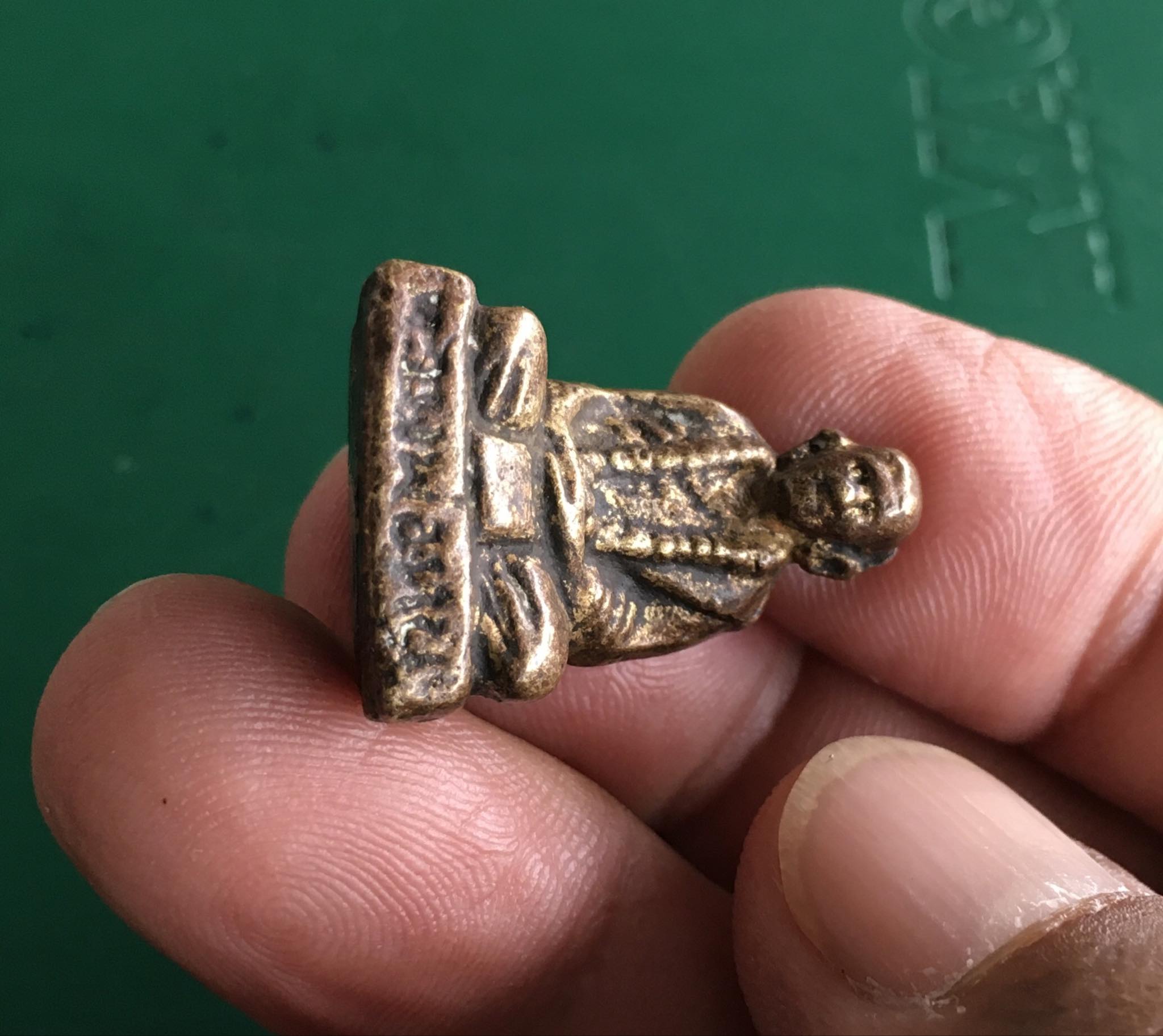 รูปหล่อ หลวงพ่อทบ พิมพ์ 94 อุดกริ่งนิยม ออกวัดชนแดน ปี2516