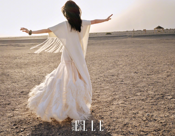 Pre - นิตยสาร SuperELLE เฉินตูหลิง ChenDuling 2025+การ์ด+โพลารอยด์