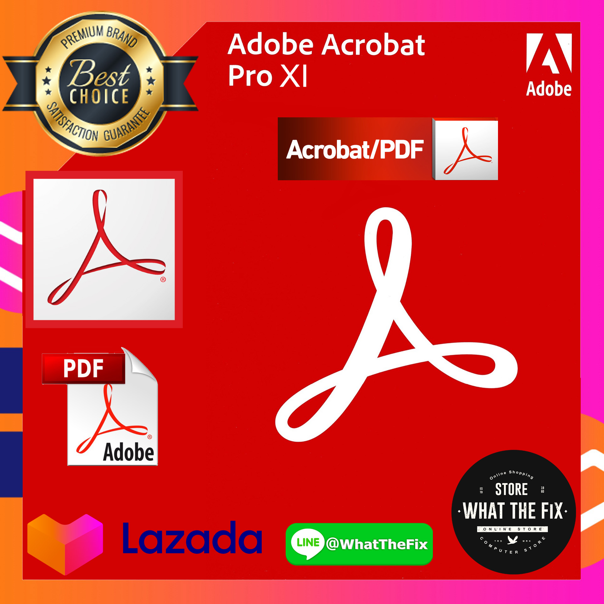 Adobe Acrobat XI Pro (Pre-Activate License)