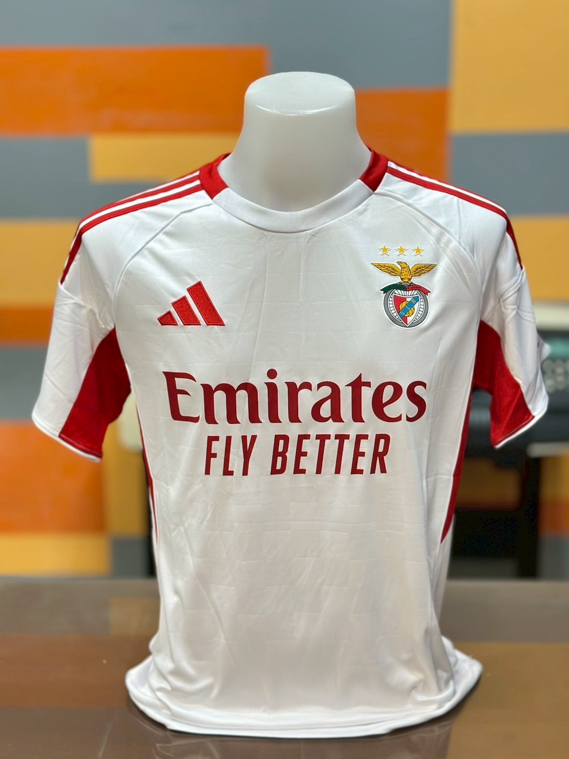 มาใหม่ เสื้อฟุตบอล เบนฟิกา สีขาว Fans Edition เกรดแฟนบอล 2025