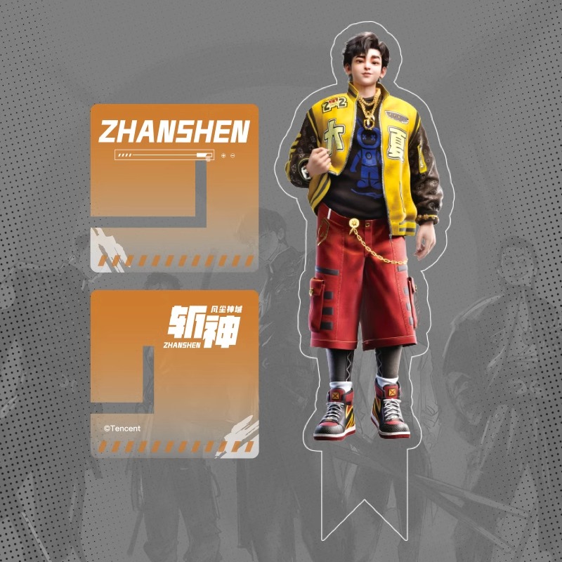 Pre - สแตนดี้อะคริลิค SlayTheGods หน่วยเทพล่าอสูร (Official Goods) อนิเมะจีน